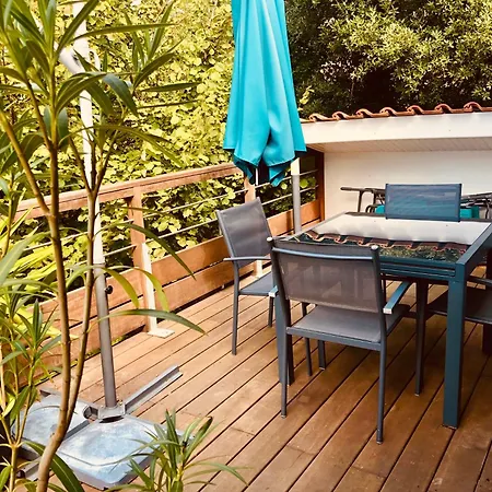 Le Maobi - T2 Au Calme Jardin & Parking, 15 Min Bordeaux Tresses